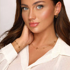 Fancy clover bracelet - 18K Gold plated