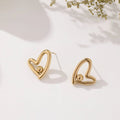 Henrietta stud earrings - Gold