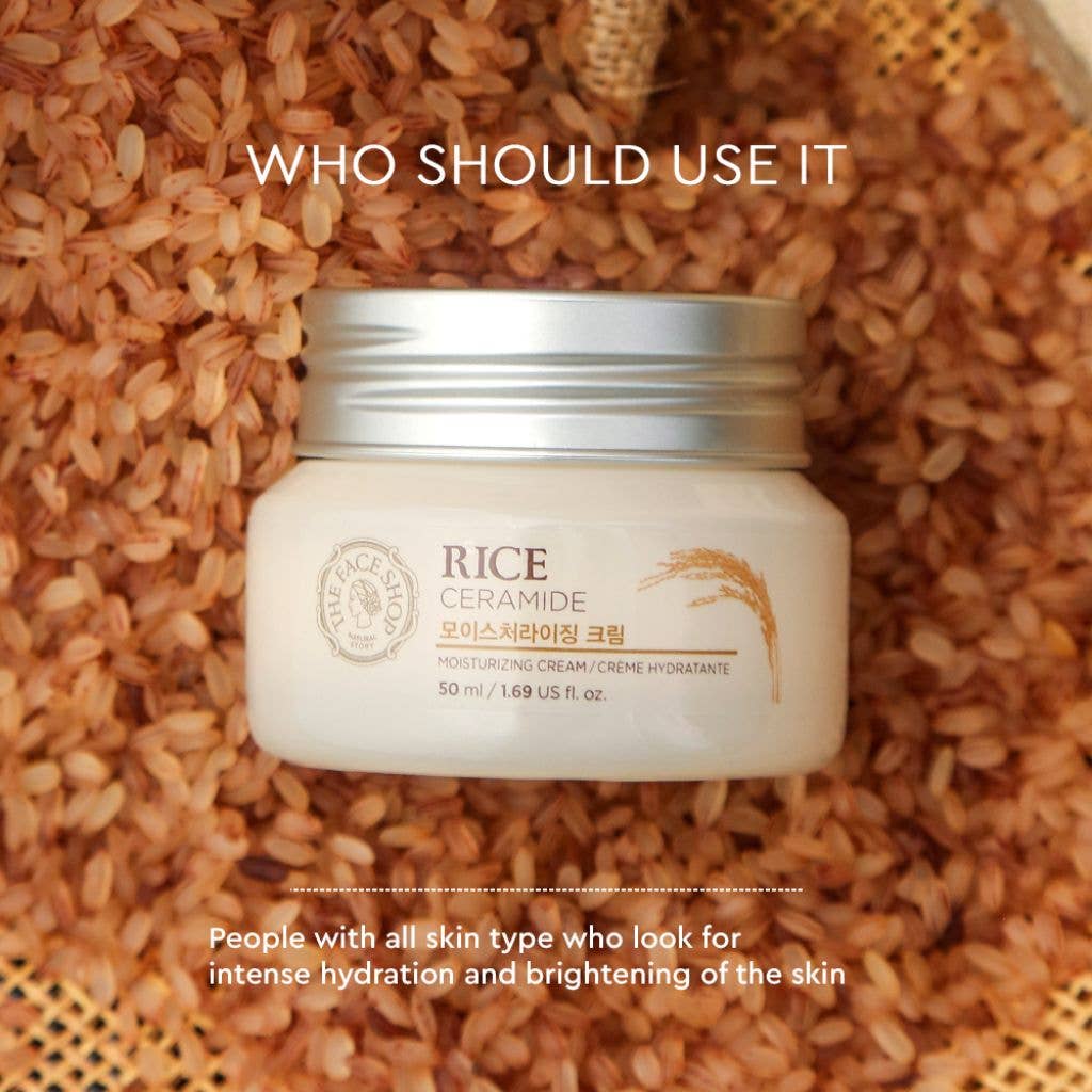 Rice & Ceramide moisturizing cream