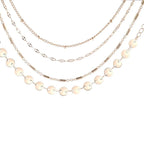 Elodie bracelets - Set of 4 - Gold plated